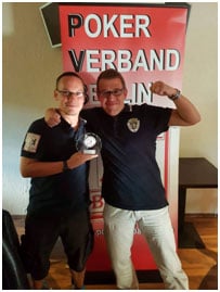 Marc Lehmann (links) und Christian Oschmann von den Poker Shark's