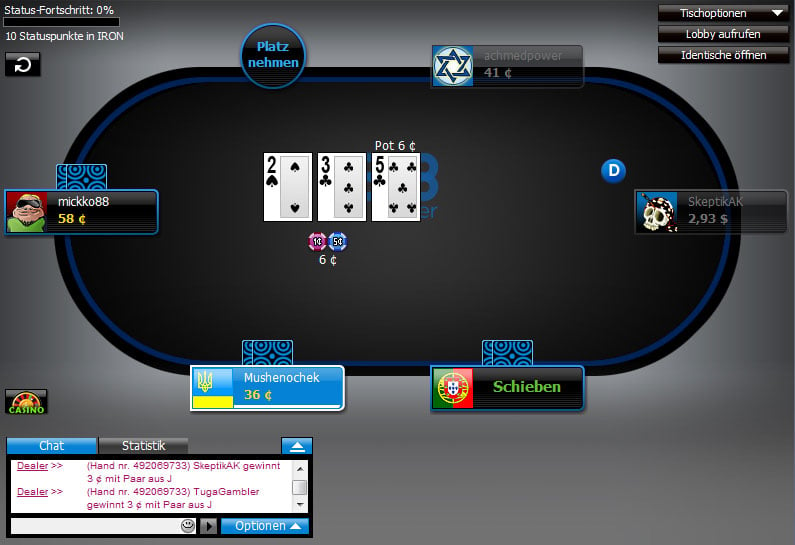 888 Poker Hold'em