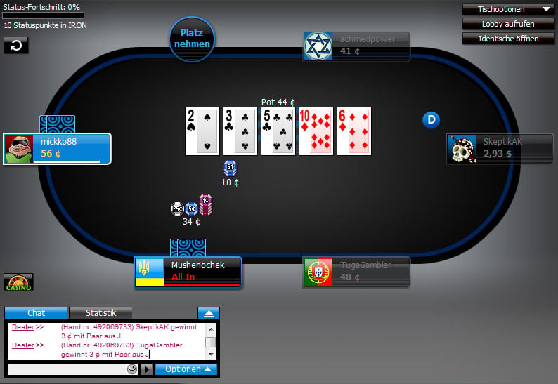 888 Poker Hold'em